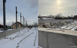 Жители с. Городище пожаловались на строящийся «гараж» соседа