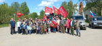 В сельских поселениях состоялись традиционные автопробеги, посвященные 80- летию Победы в Великой Отечественной войне