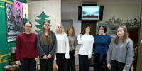 Учащиеся МБОУ "Чурилковской СШ" школы приняли участие в мероприятии "Непокоренные" в Краеведческом музее - Управление культуры и туризма