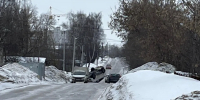 В Рыбном на улице Прогресса перевернулся автомобиль - Rybnoe.Net