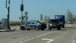 В Рыбном произошло ДТП на путепроводе через железную дорогу